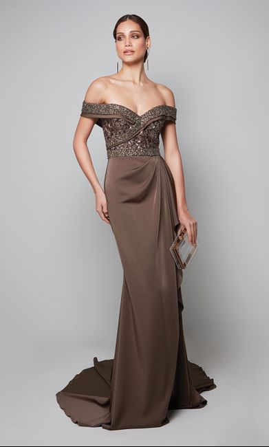 ¡5 vestidos marrones para invitadas que marcarán tendencia esta temporada! 😍 - 2