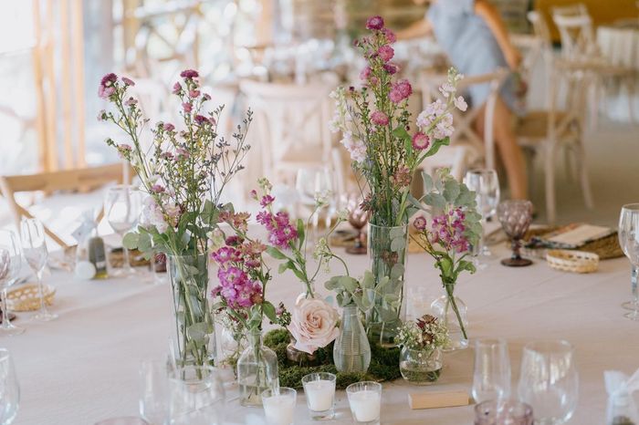 ¡Ideas de centros de mesa para bodas de primavera! 🌻🌷🌼 4
