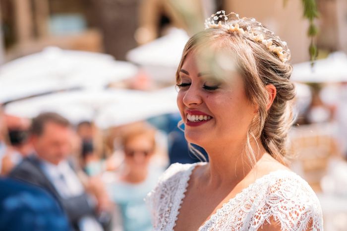 ¡Ideas de tocados para novias! 9