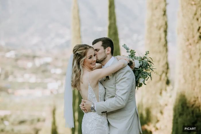 6 peinados de novia con velo, ¡te van a encantar! 3