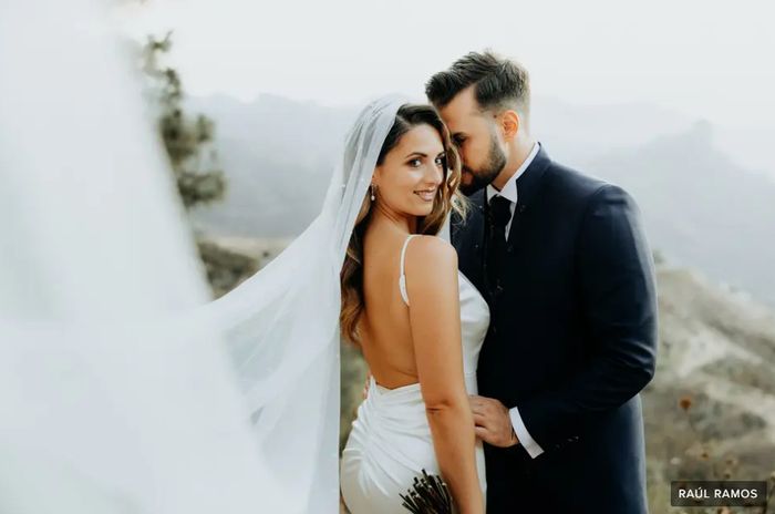 6 peinados de novia con velo, ¡te van a encantar! 4