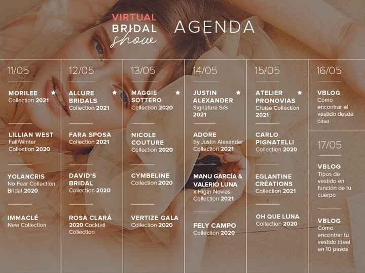 Aterriza la Virtual Bridal Show 2020-2021 a Bodas.net 👰 ¿Preparada para inspirarte? - 1
