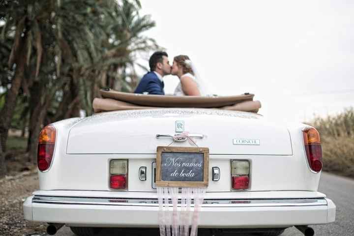 5 ideas originales para decorar el coche de boda 🚘 - 1