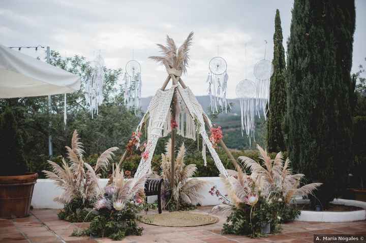 ¿Incluiréis pampa grass en vuestra decoración nupcial? 🌾 - 2