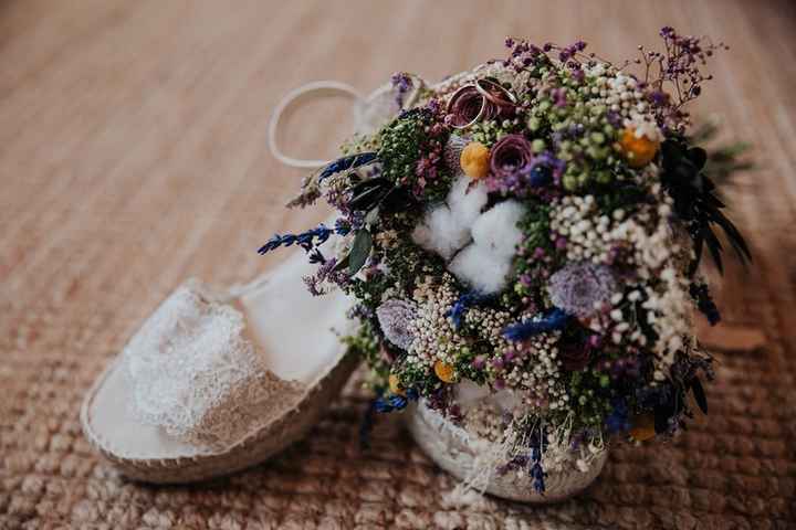 ¿Ramos de novia con flor de algodón? 🌺 - 1