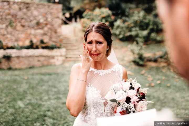 Lloraré a mares cuando vea a mi pareja, ¿V o F? - 1