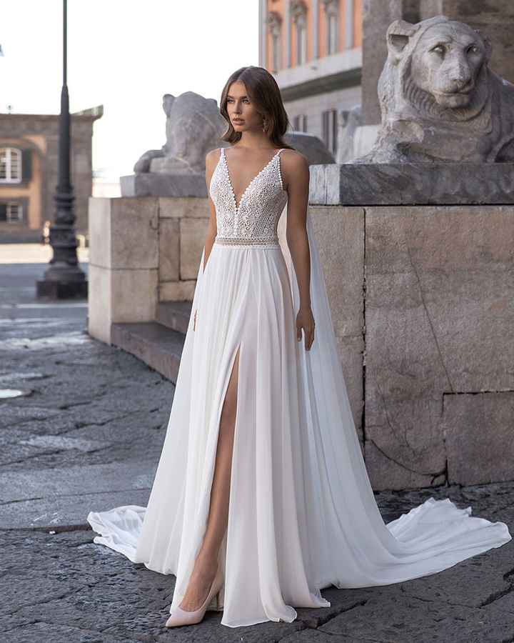 Vestidos de novia con abertura, ¡Escoge uno! 😜 - 1