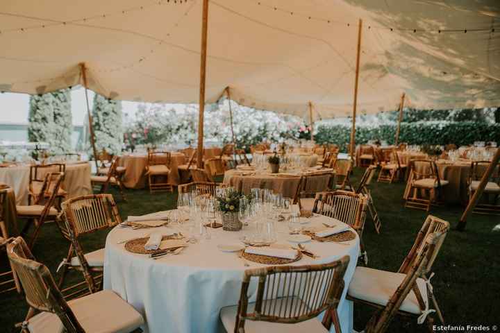 ¿Celebrarías el banquete en una carpa como esta? 😍 - 1