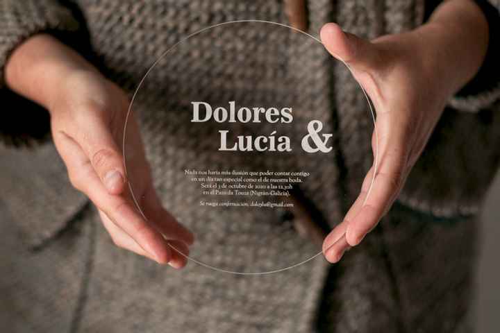 Invitaciones de boda en metacrilato, ¿te gustan? - 1