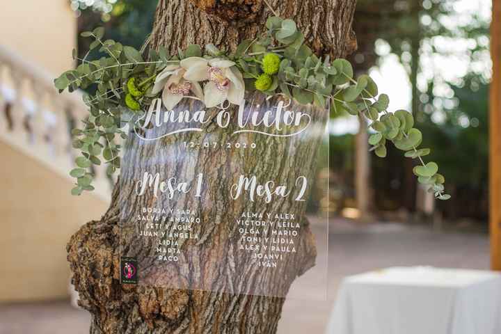 Ideas originales para decorar tu boda con metacrilato 😍 - 4