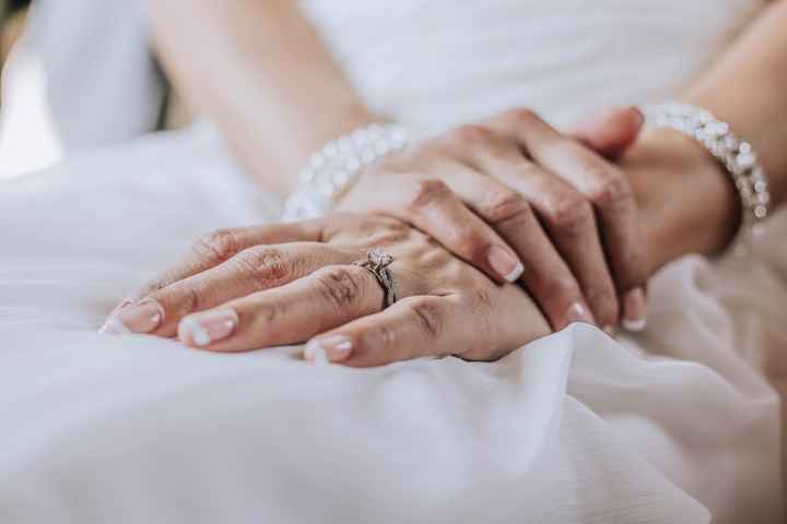 ¿En qué mano llevas el anillo de pedida? - 1