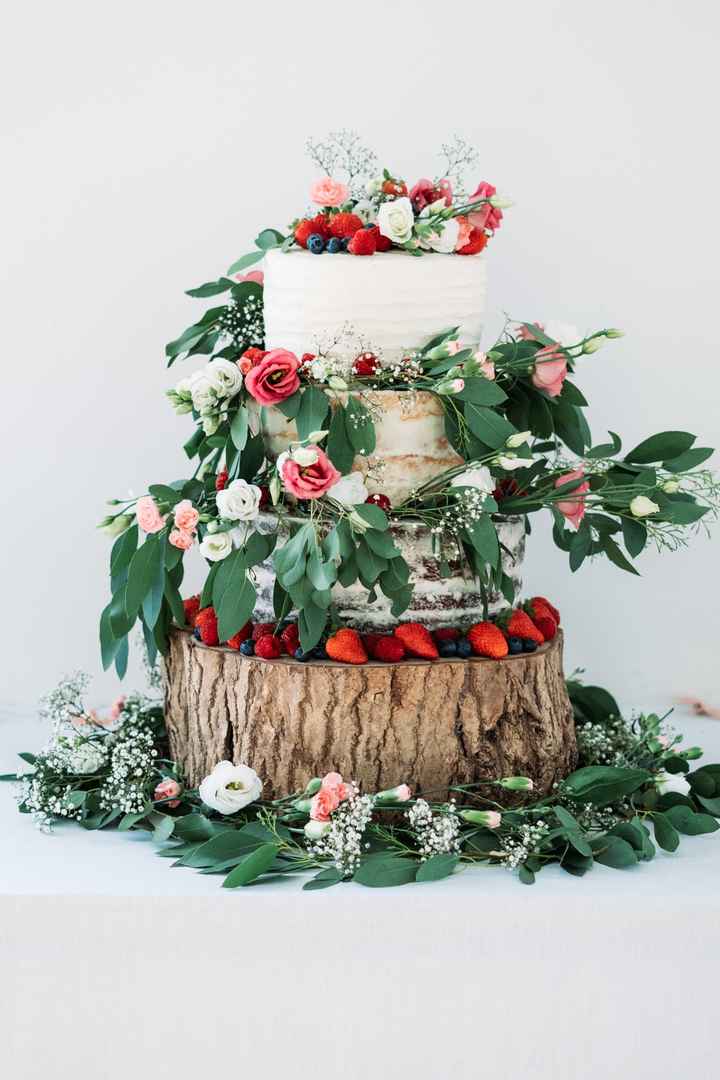 Mi tarta de boda será con fruta, ¿afirmativo o negativo? - 1