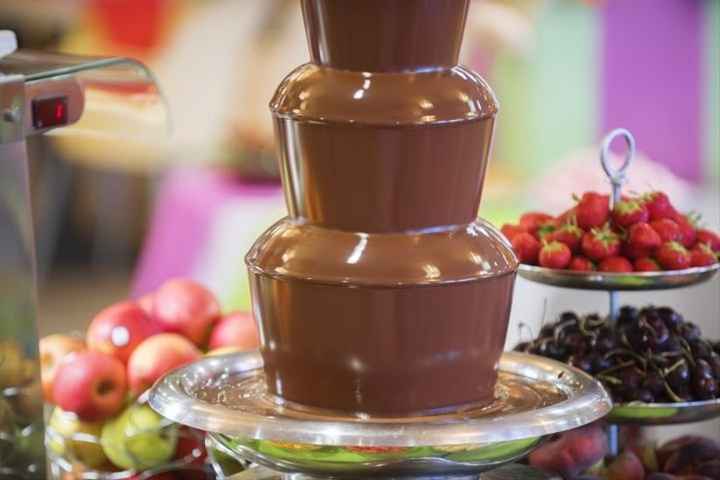 ¿Caerías en la tentación con esta fuente de chocolate? - 1