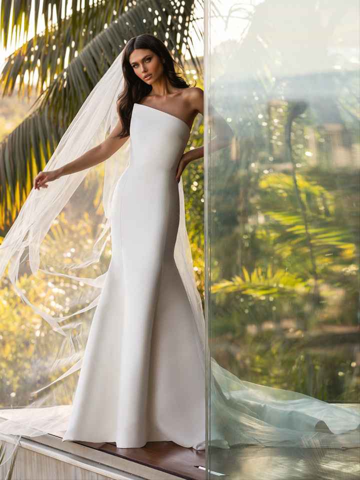 Vestido de novia minimalista: ¿Sí o no? - 1