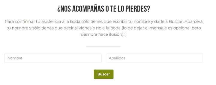 ¡La confirmación de asistencia a tu boda nunca te habrá parecido tan fácil! 😜 - 1
