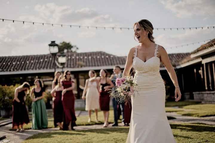 ¿Tirarás el ramo el día de tu boda? - 1