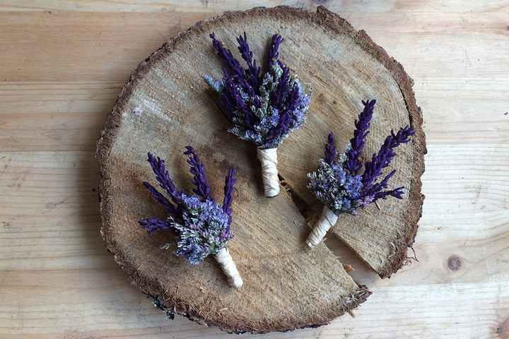 7 ideas originales para decorar tu boda con lavanda 💜 - 2