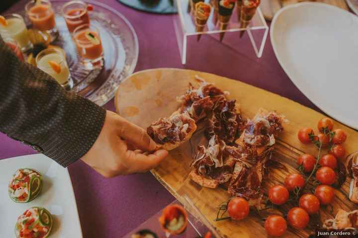 ¿Cuántos aperitivos habrá en el cóctel? - 1