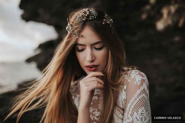 ¿Eres una novia de invierno? ¡Echa un vistazo a estos peinados! 👇 - 3