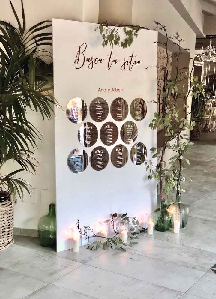 3 ideas con espejos para tu seating plan, ¡descúbrelas! 🤩 - 2