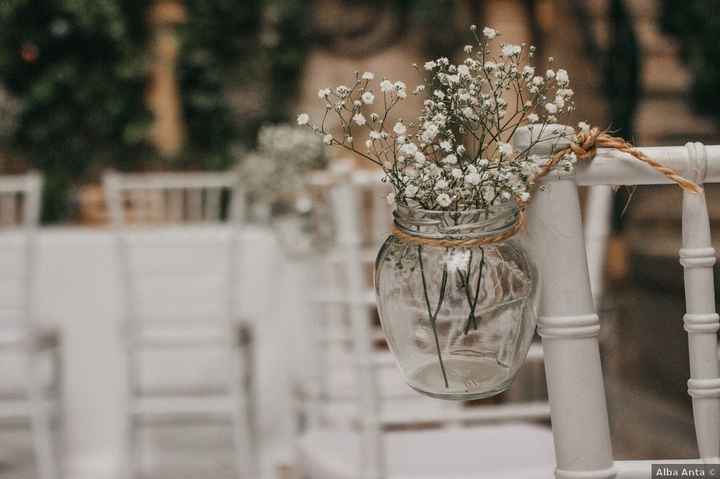 ¡Tres ideas para decorar el pasillo de la ceremonia! 💍 - 1