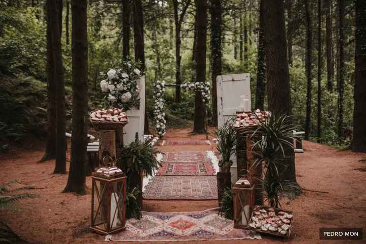 ¡Tres ideas para decorar el pasillo de la ceremonia! 💍 - 2