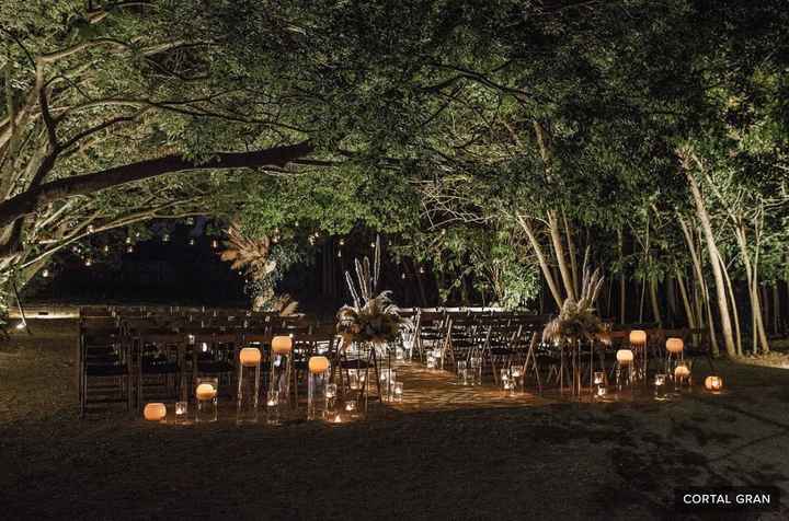 ¡Tres ideas para decorar el pasillo de la ceremonia! 💍 - 3