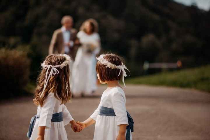 ¿Vestiréis iguales a los pajes y damitas en vuestra boda? - 1