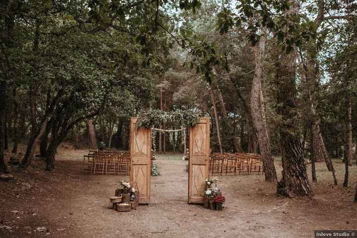 ¡Ideas top para decorar vuestra boda en el bosque! 🌳 - 1