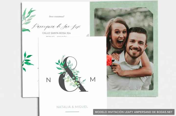 Invitaciones minimalistas VS personalizadas - 2