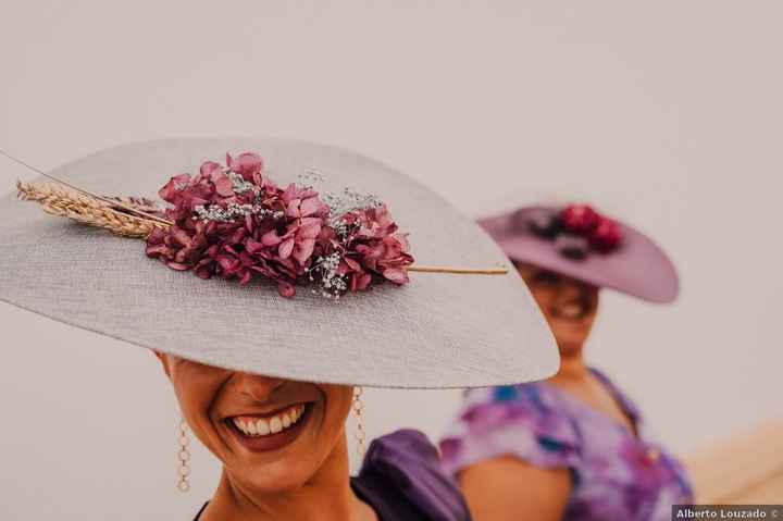 ¿Invitada de boda con pamela o tocado? ¿Qué te gusta más? - 1