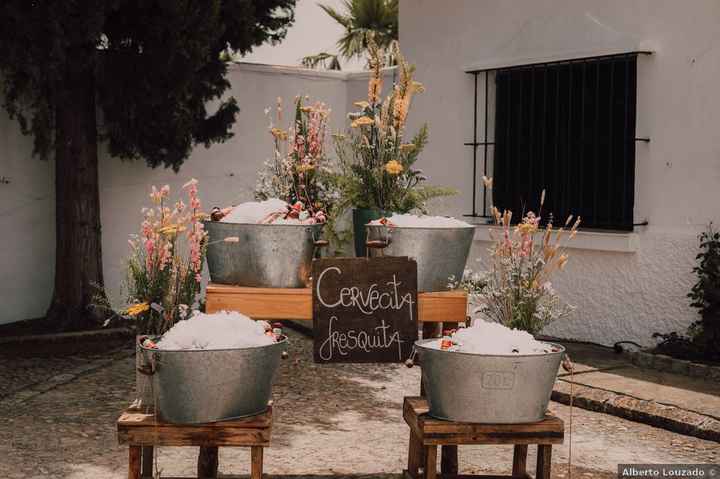 Rincón de cerveza fresquita, ¿lo tendrás en tu boda? 🍺 - 1