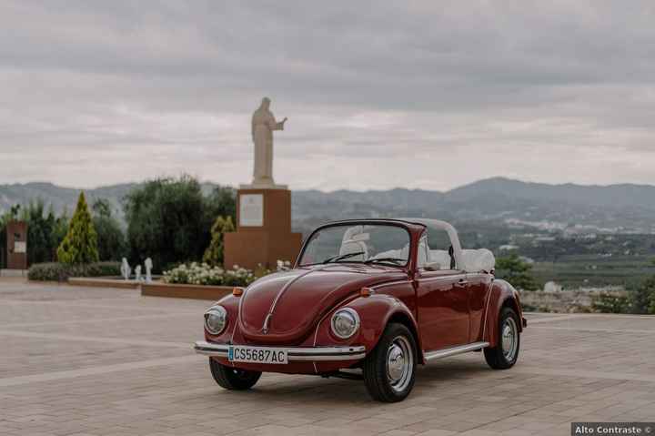 ¿Escogeréis un coche descapotable para el día de la boda? - 1