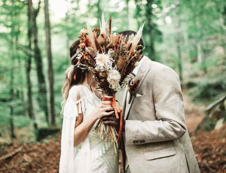 ¿Ataréis el ramo con una cinta de terciopelo? 💐 - 1