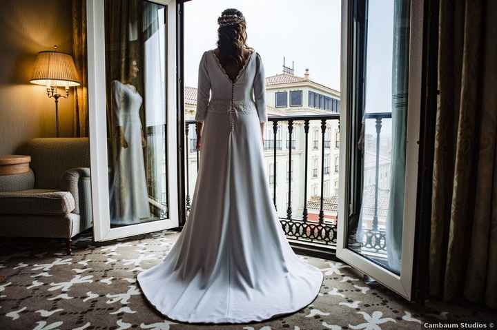¿Cuántas pruebas del vestido te has hecho? - 1