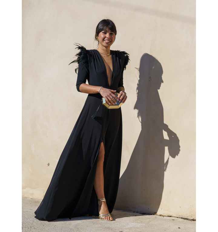 ¡Cuatro vestidos negros para asistir de invitada a una boda! 😍 - 3