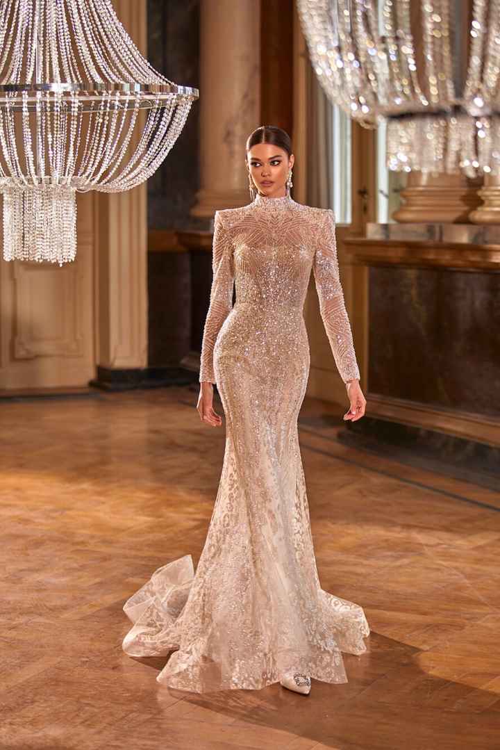 Vestido de novia con transparencias, ¿te atreves? 😏 - 3
