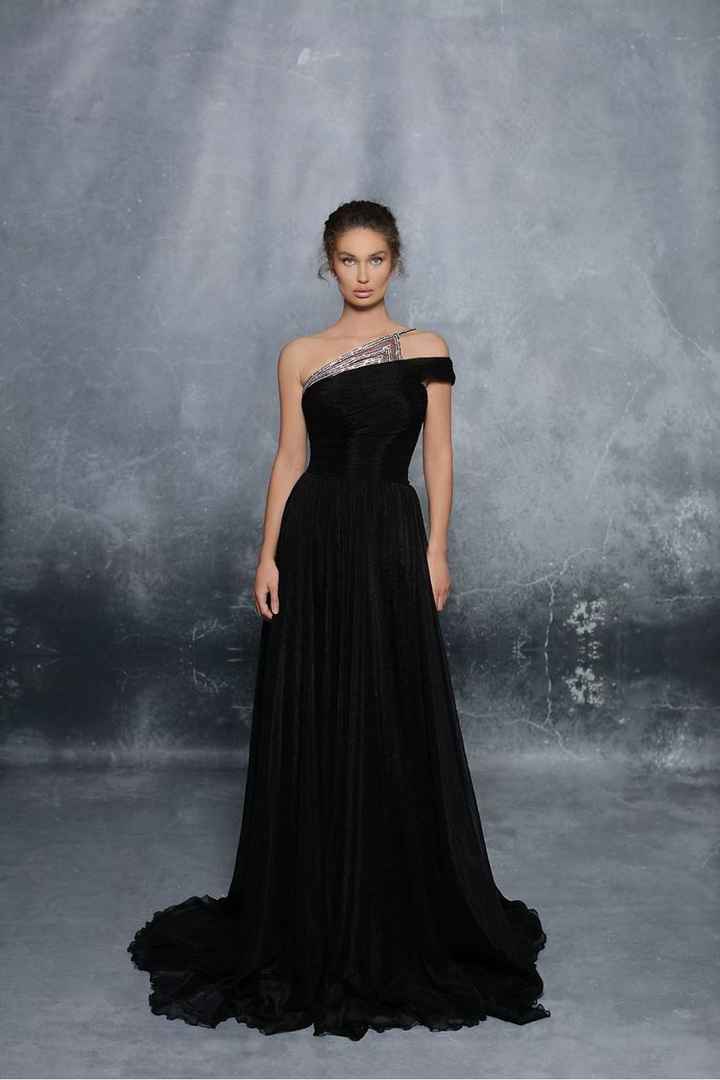 Vestidos de invitada negros, ¡derrocha elegancia! 👗 - 1