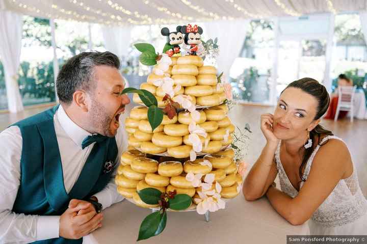 ¿Donuts como tarta de boda? ¡Sí, quiero! - 1