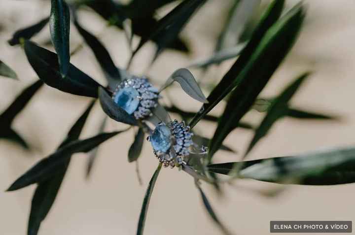 Ideas para ese 'algo de color azul' el día de la boda 👇 - 3