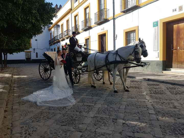 ¿Te gustaría alquilar un coche de caballos para tu entrada a la ceremonia? - 1