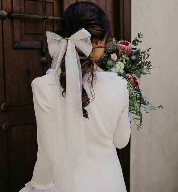 Inspiración: ¡Peinados de novia con lazo! - 4