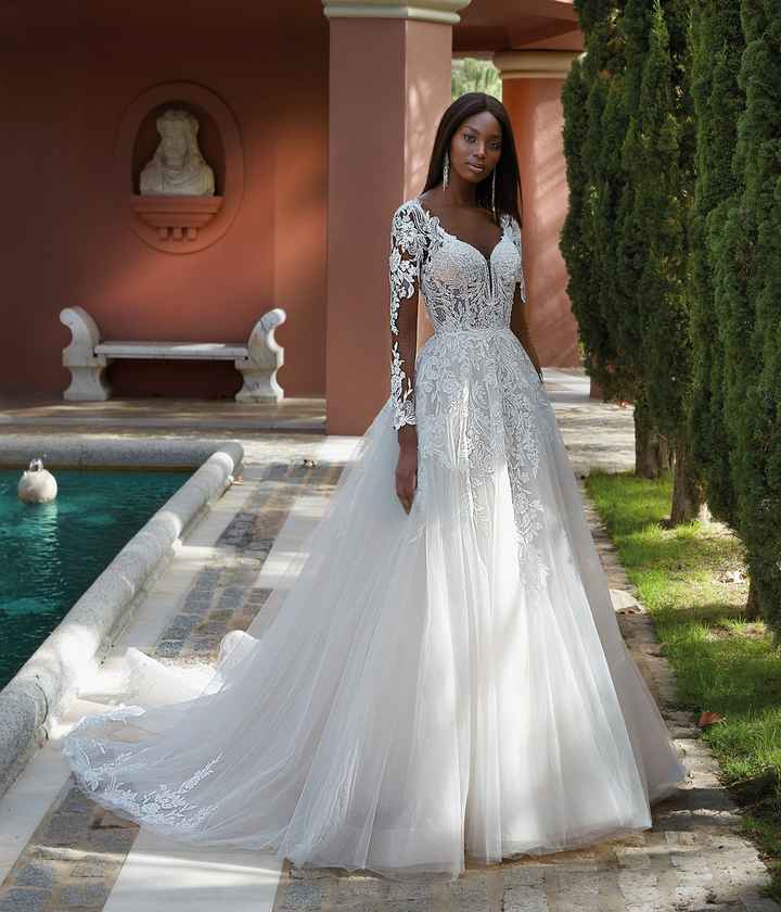 Vestidos de novia románticos, ¿te gustan? 😏 - 4