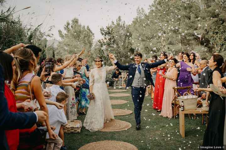 Alfombras redondas para decorar el pasillo a la ceremonia, ¿sí o no? - 1