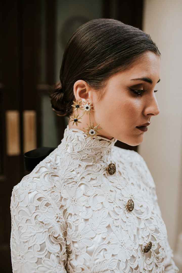 ¡Pendientes largos para novias! - 2