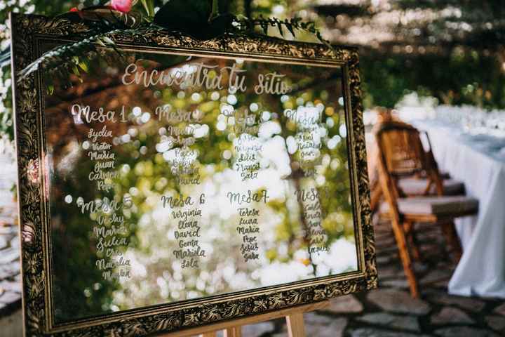 Tres seating plan de estilo vintage 👇 - 3