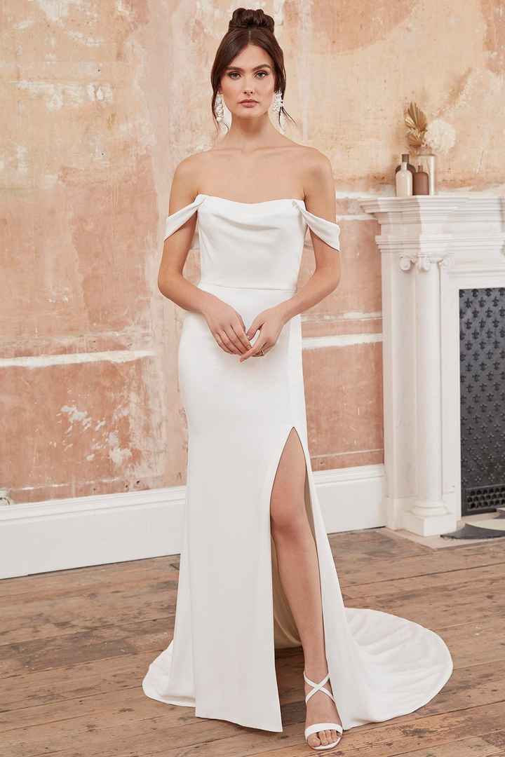 Tres vestidos con aberturas, ¿cuál encaja más con tu estilo? - 1