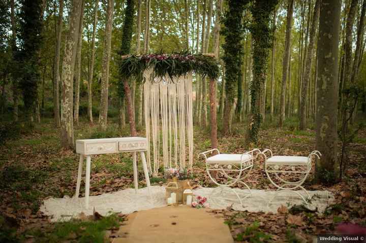 Ideas chulas para una boda en el bosque 👇 - 1