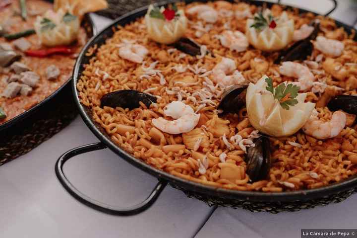 Fideuá como aperitivo de boda: ¿sí o no? - 1