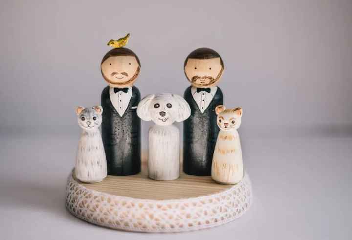 4 cake toppers para incluir a tu mascota 🐶 - 2